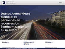 Tablet Screenshot of choisis-ton-avenir.com